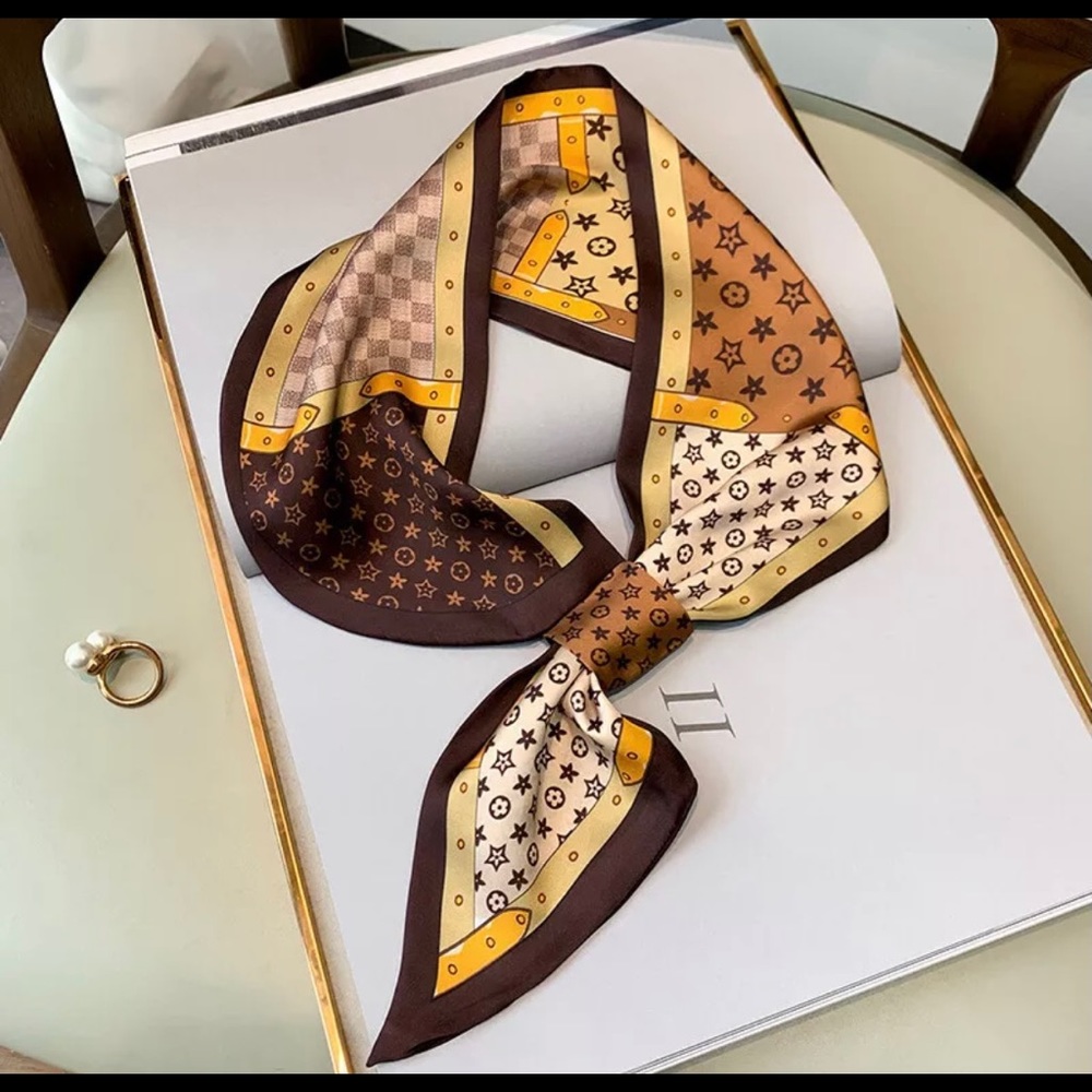 Satin SilkNeck Tie/ Collar scarf
